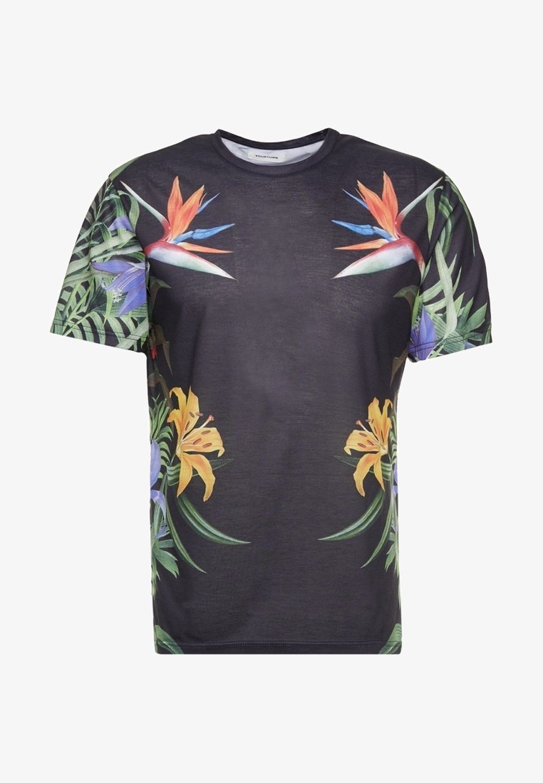 Camiseta com estampa YOURTURN - preta