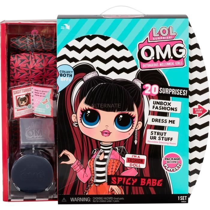 L.O.L. SURPRISE - OMG Série 4 - Poupée Mannequin 24cm - Spicy Babe