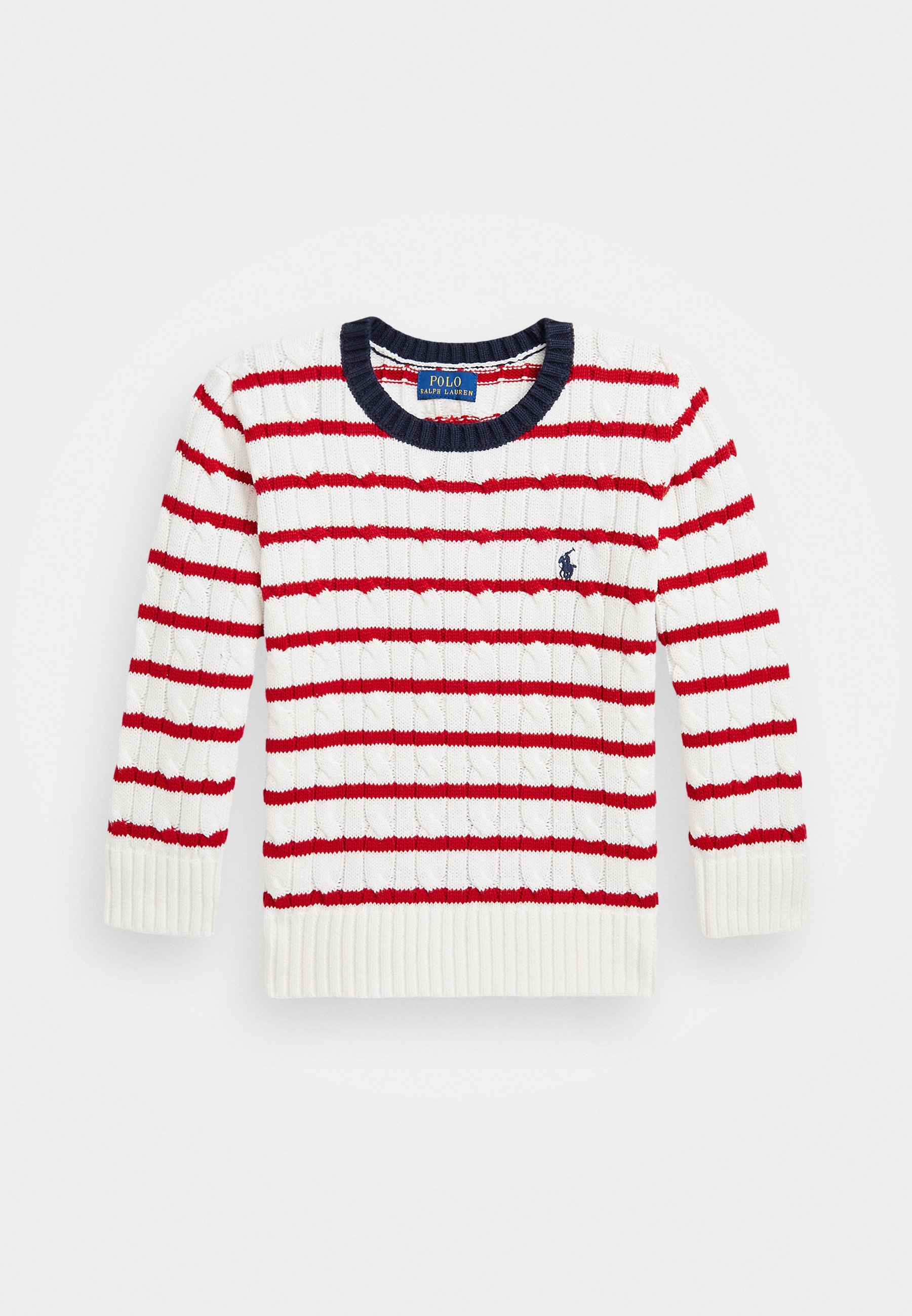 Pull Polo Ralph Lauren - rayures blanches/rouges