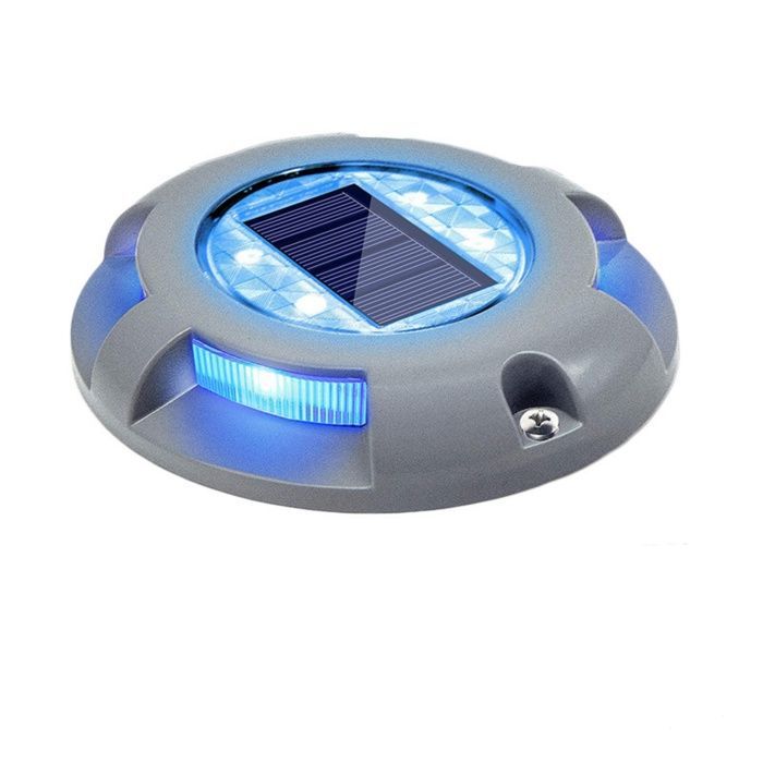 INN Lampe solaire extérieur 1 pièces lampe solaire au sol blanc chaud et blanc froid lampe solaire pour jardin pelouse borne