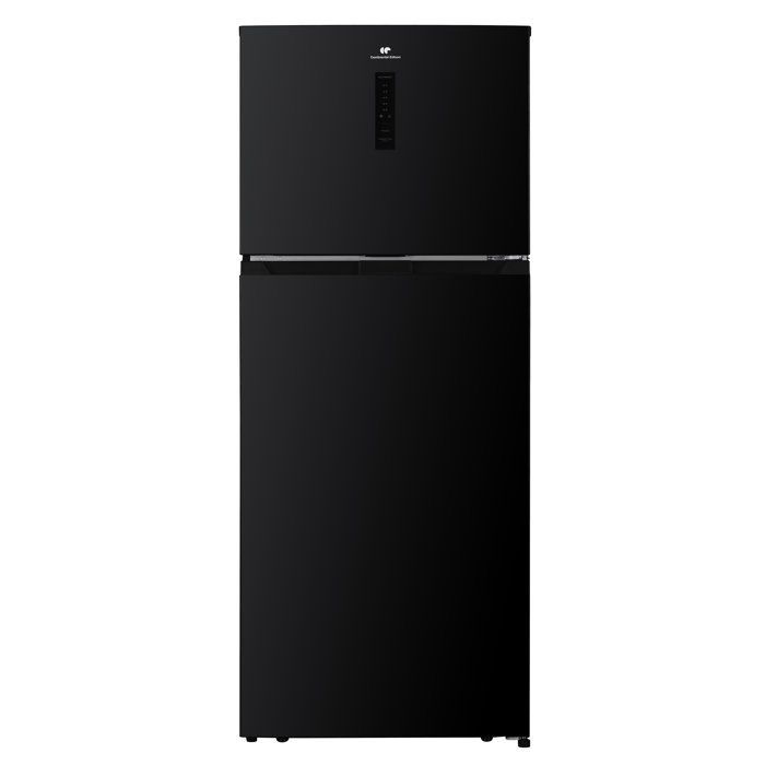 Frigorifero con congelatore superiore - CONTINENTAL EDISON - CEF2D413NFB - Total No Frost - Classe energetica D - 413L - 70 x 68 x 178 cm - Nero