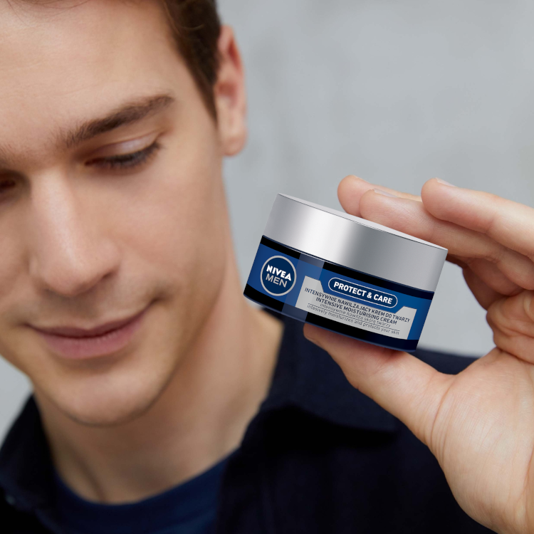 Nivea Men intensīvi mitrinošs sejas krēms ar alveju vīriešiem 50ml Protect Care Men