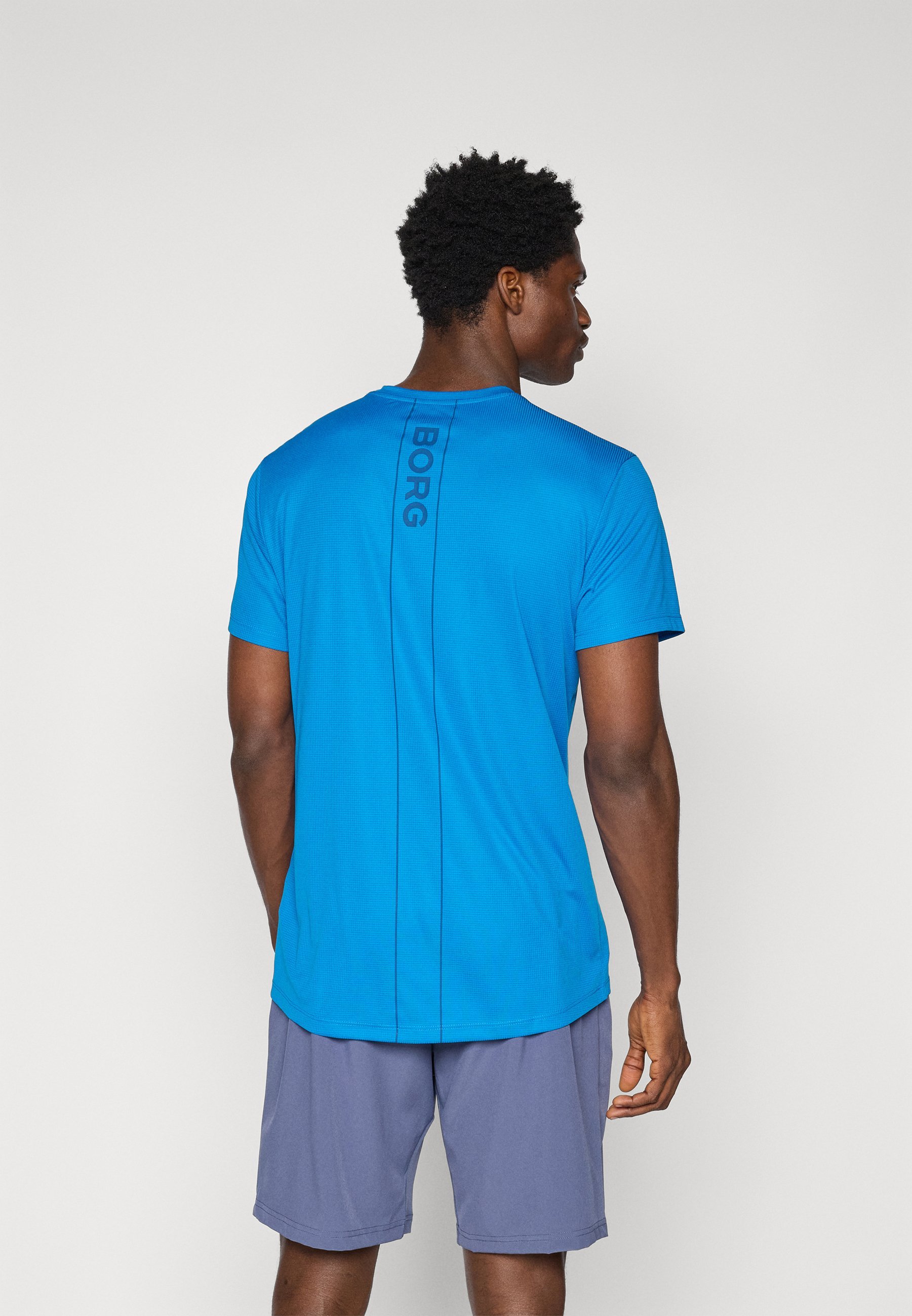 Björn Borg ACE LIGHT - T-shirt met print - elektrisch blauwe limonade