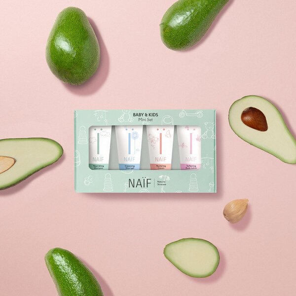 „Naïf Baby & Kids“ mini rinkinys<br>4 x 15 ml