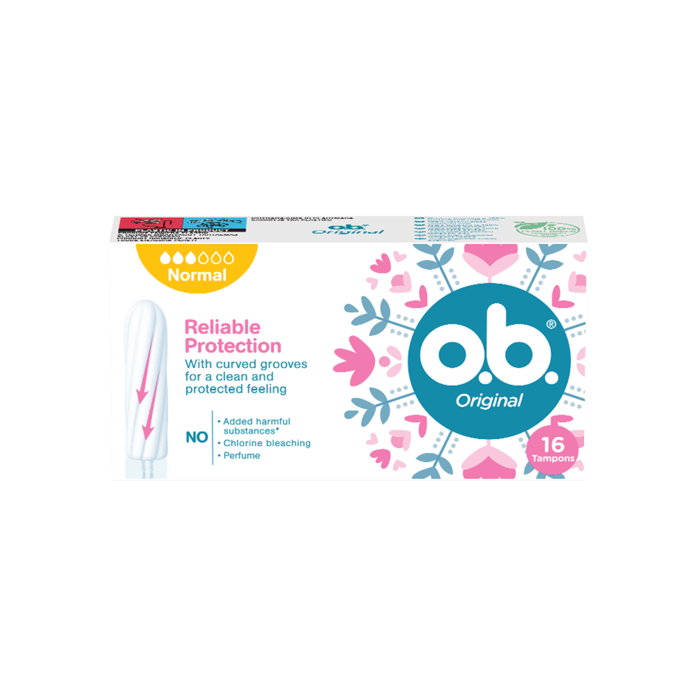 Hygieniska tamponger för obstetrik, 16 st Original Normal
