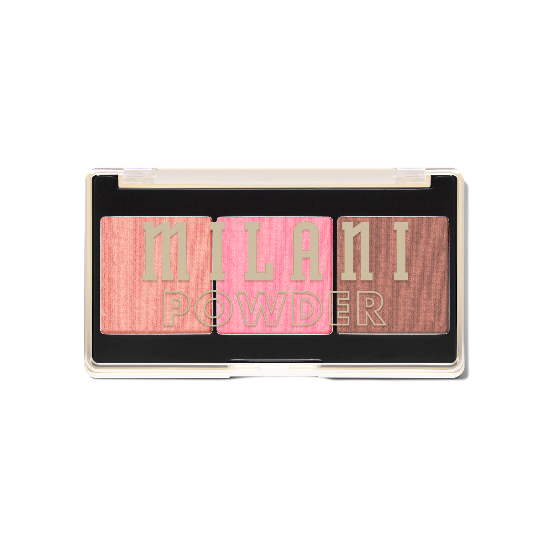 Paletă de fard de obraz Cheek Kiss Powder - Golden Hour Glow Paletă de fard de obraz Cheek Kiss Powder - Milani