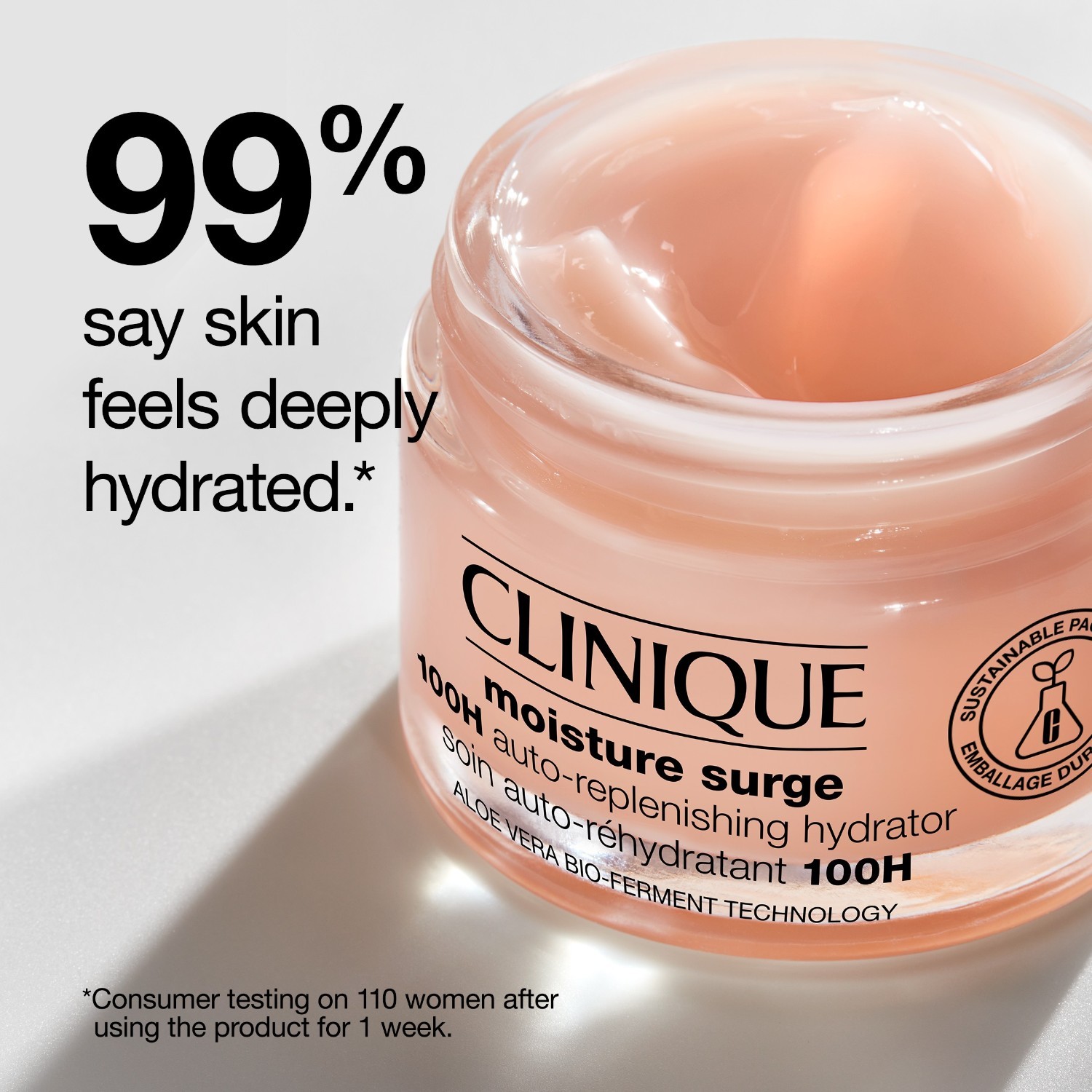 „Clinique Moisture Surge™ Glowing Skin Essentials“ veido priežiūros rinkinys – 1 vnt.