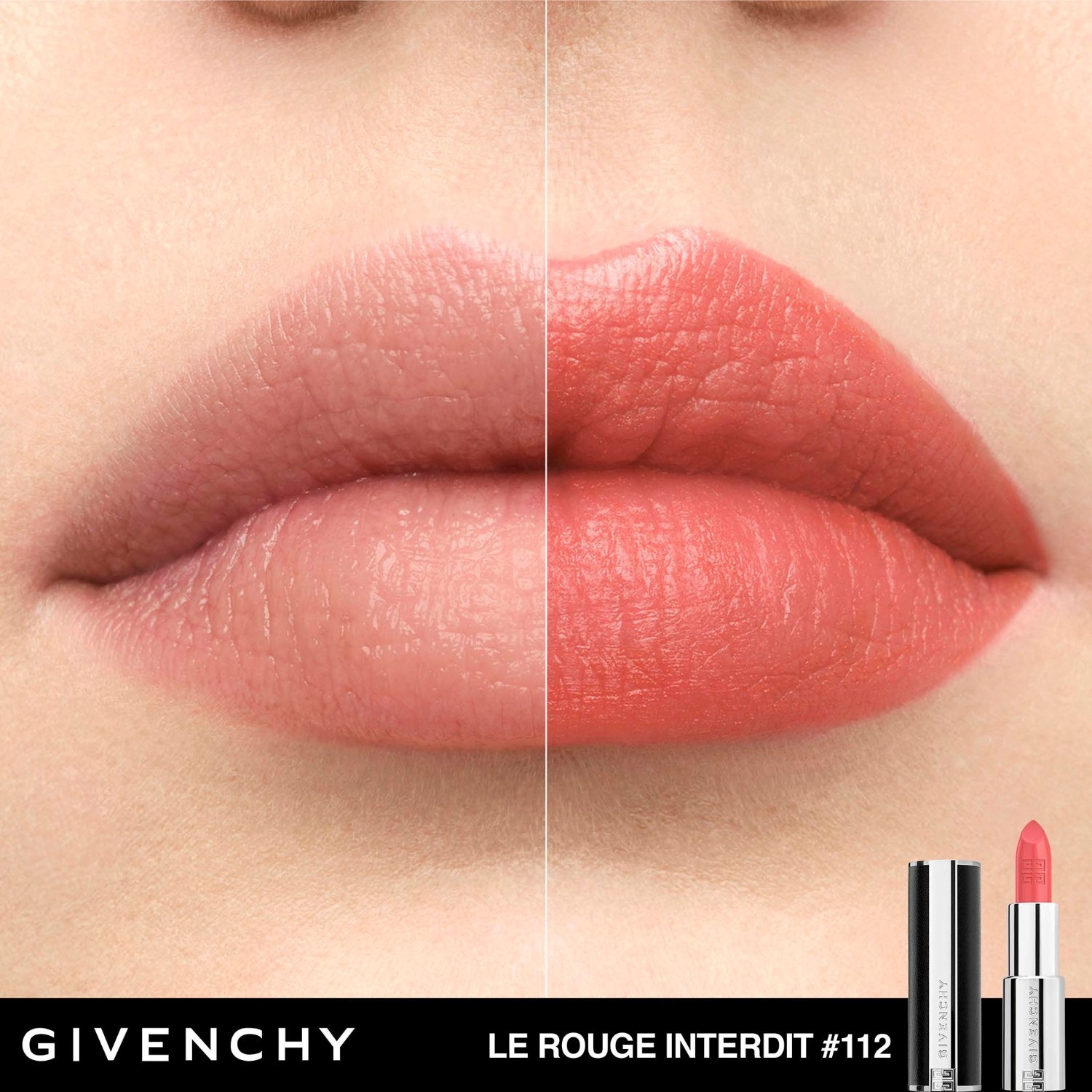 Givenchy ruž za usne Le Rouge Interdit Intense Silk - 3,4 g