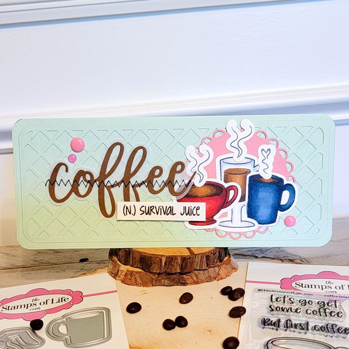 coffee2stamp Clear Stamp Set