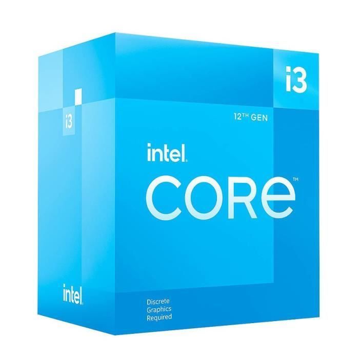 Processore - INTEL - Core i3-12100 - 12 MB di cache, fino a 4,30 GHz (BX8071512100)