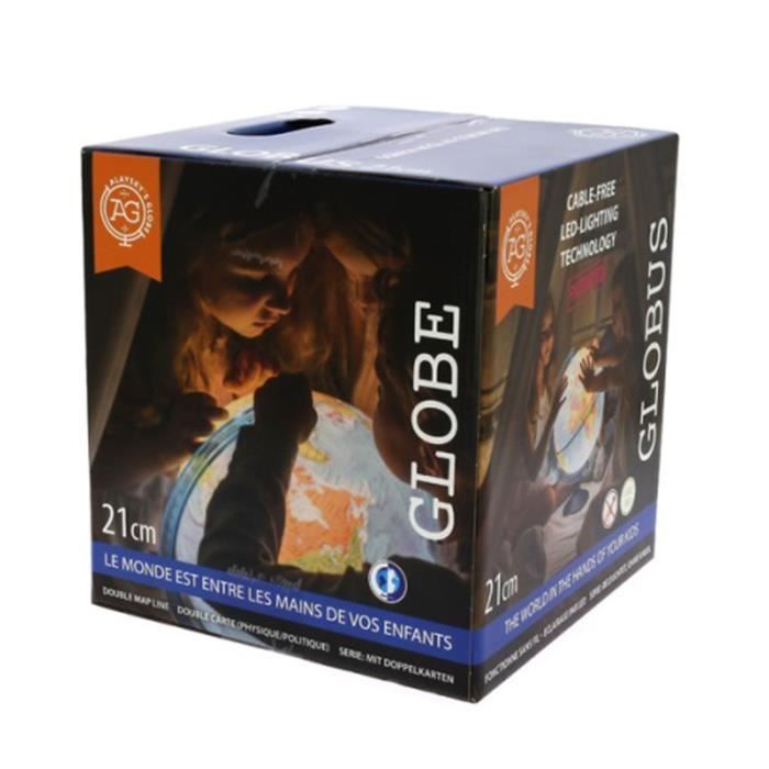 21 cm bol met LED + app