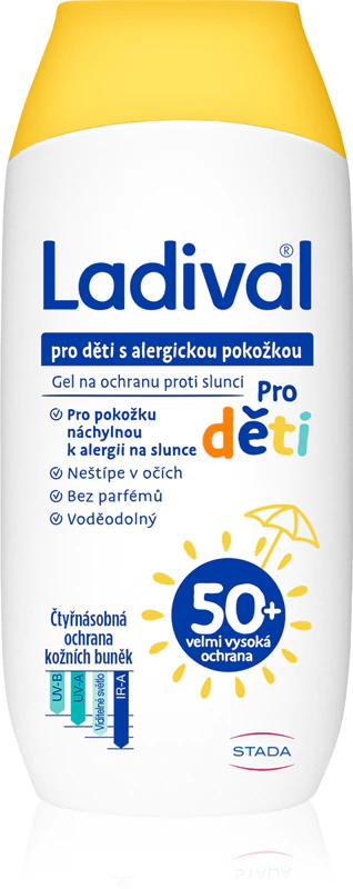Gel protetor solar infantil Ladival