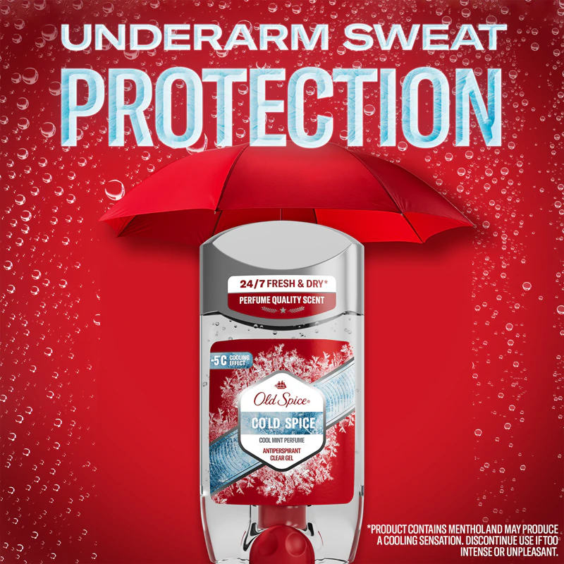 Antiperspirantný gél Old Spice Cold Spice pre mužov