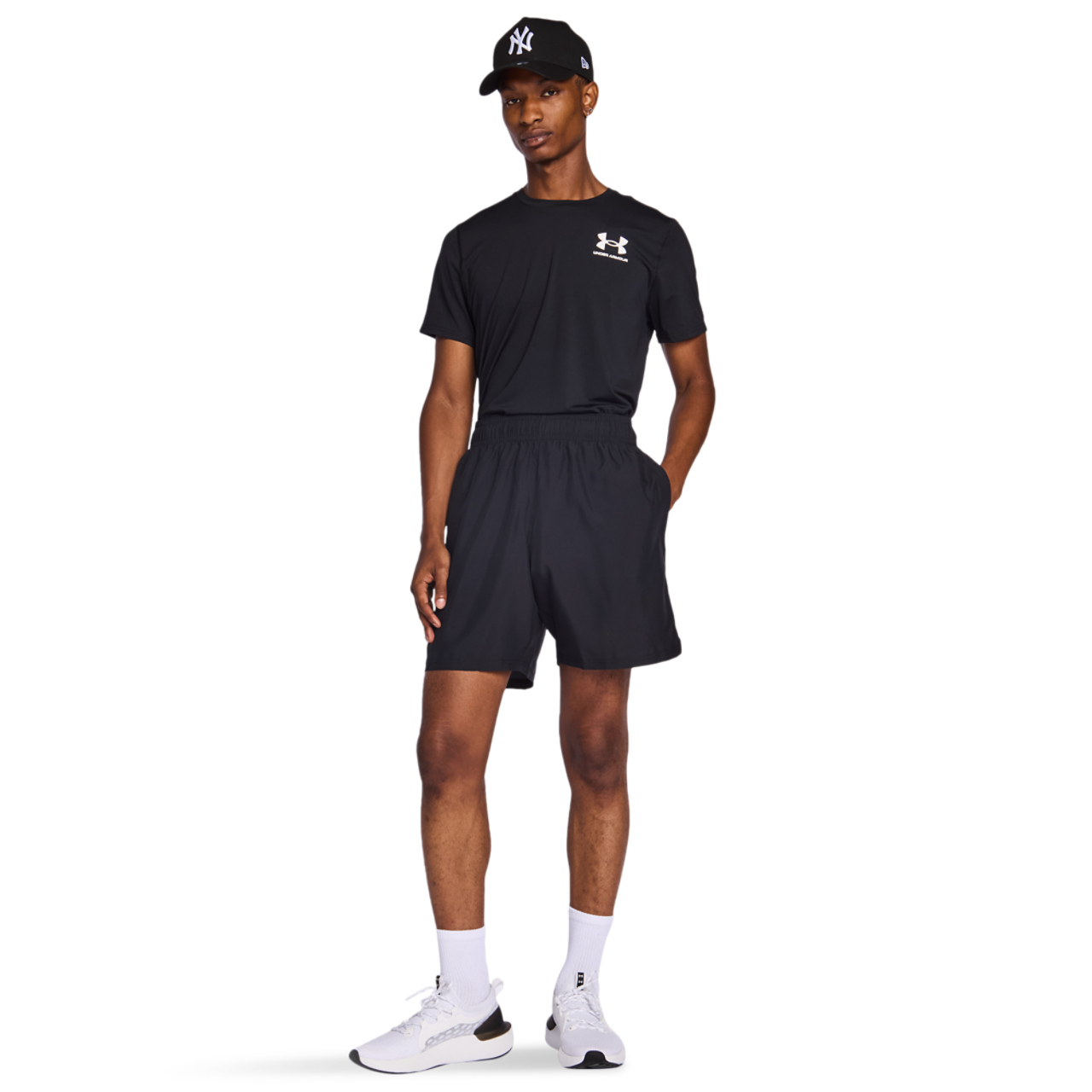 Under Armour -kudottu työmerkki