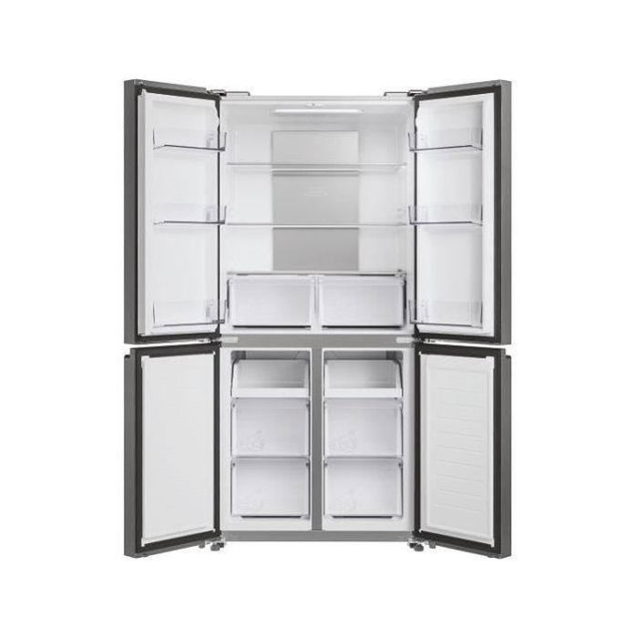 Frigorifero multiporta - CANDY CFQQ5T817EPS - 467L (311L + 156L) - No Frost - Classe energetica E - Argento