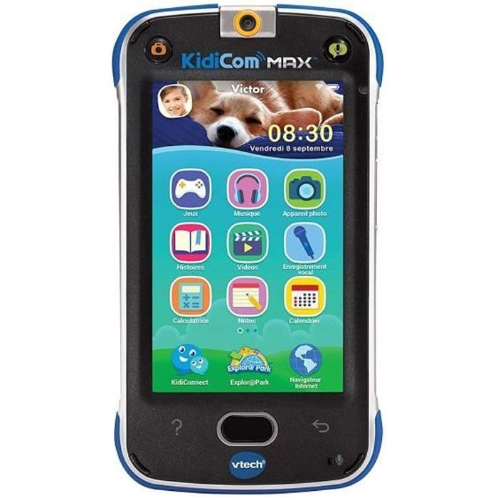 VTECH - Kidicom Max Blue - Children's Smartphone