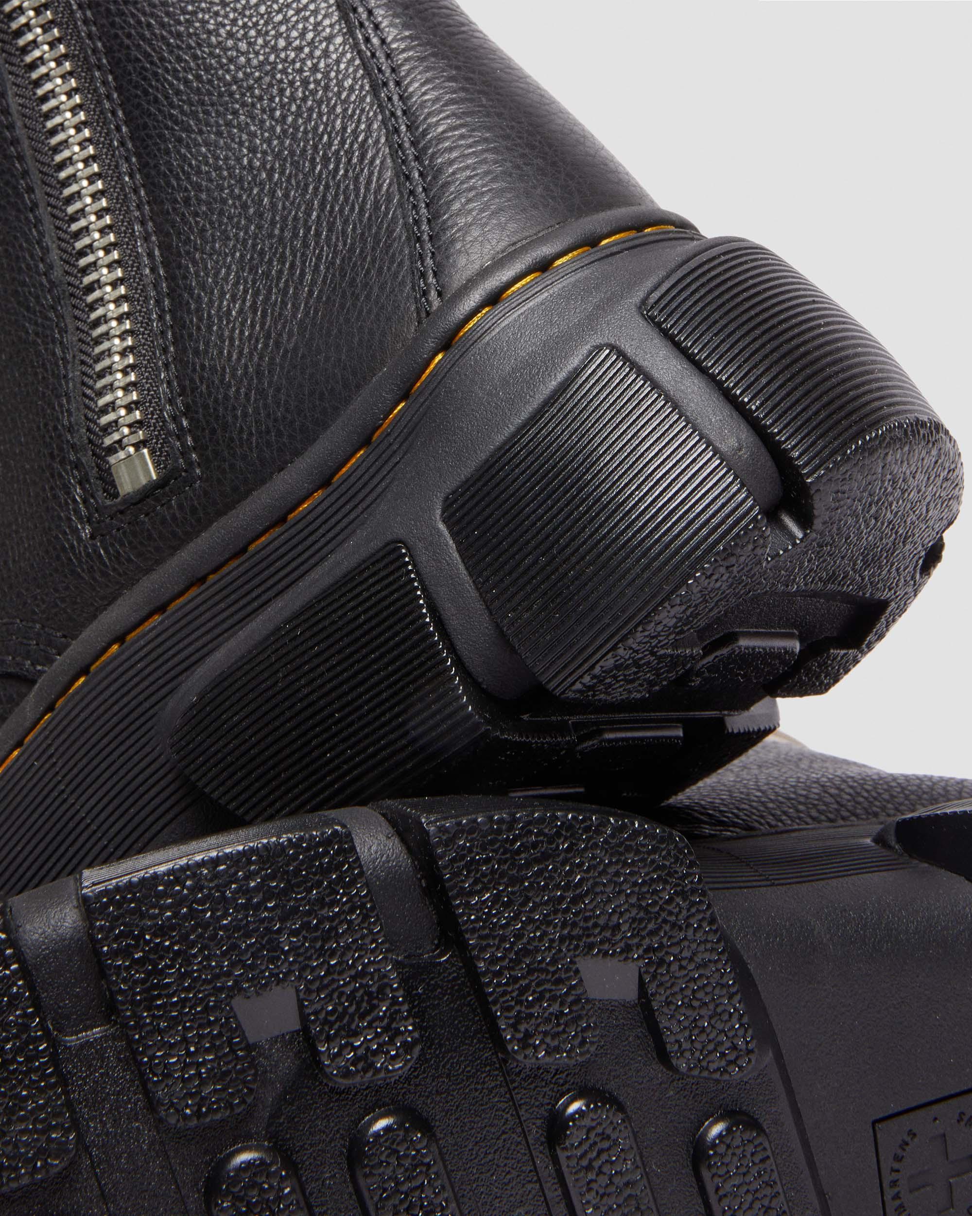 1918 Rick Owens DMXL Tall Leather Lace Up Boots