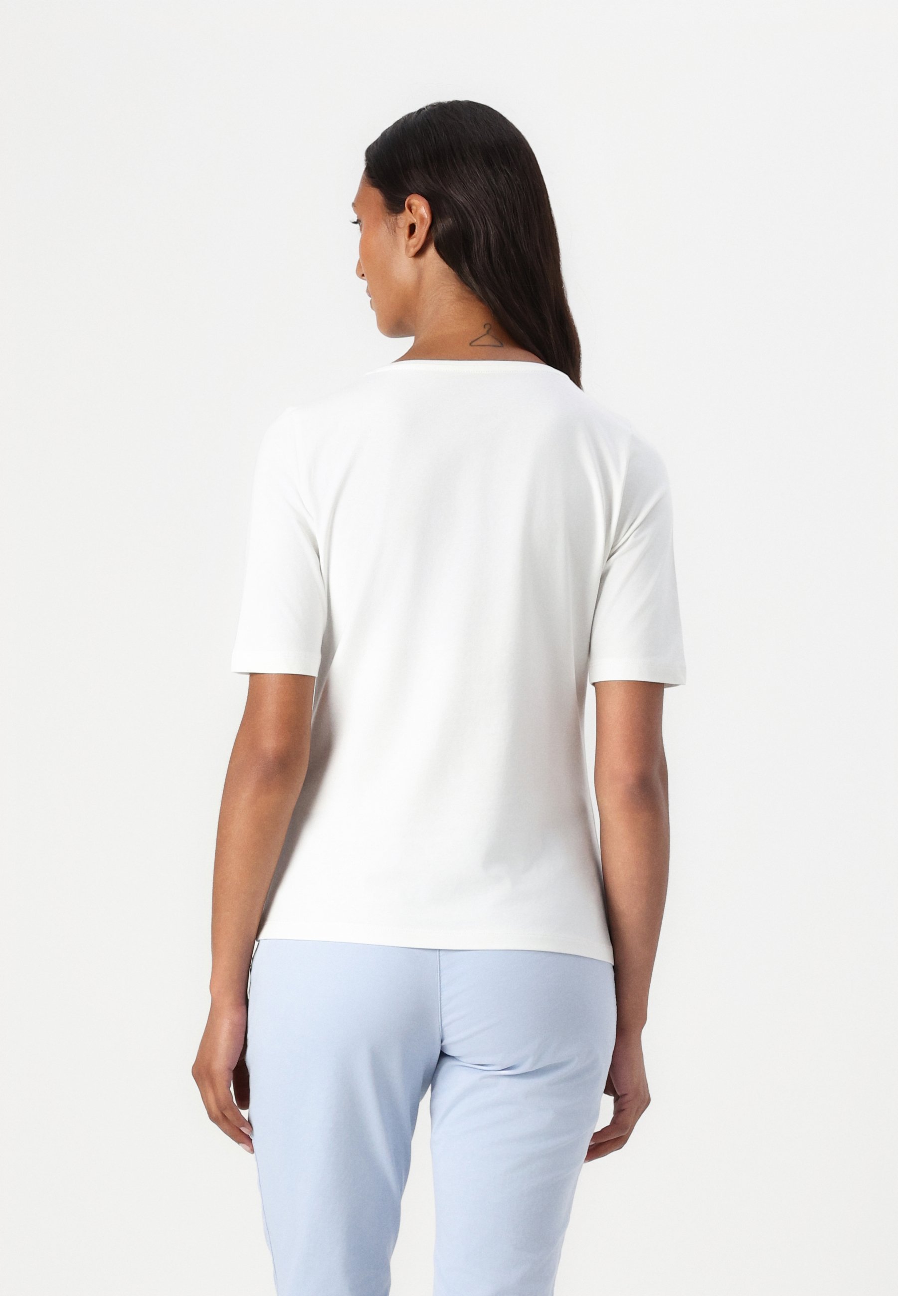 T-shirt imprimé TOM TAILOR BASIC - Blanc cassé