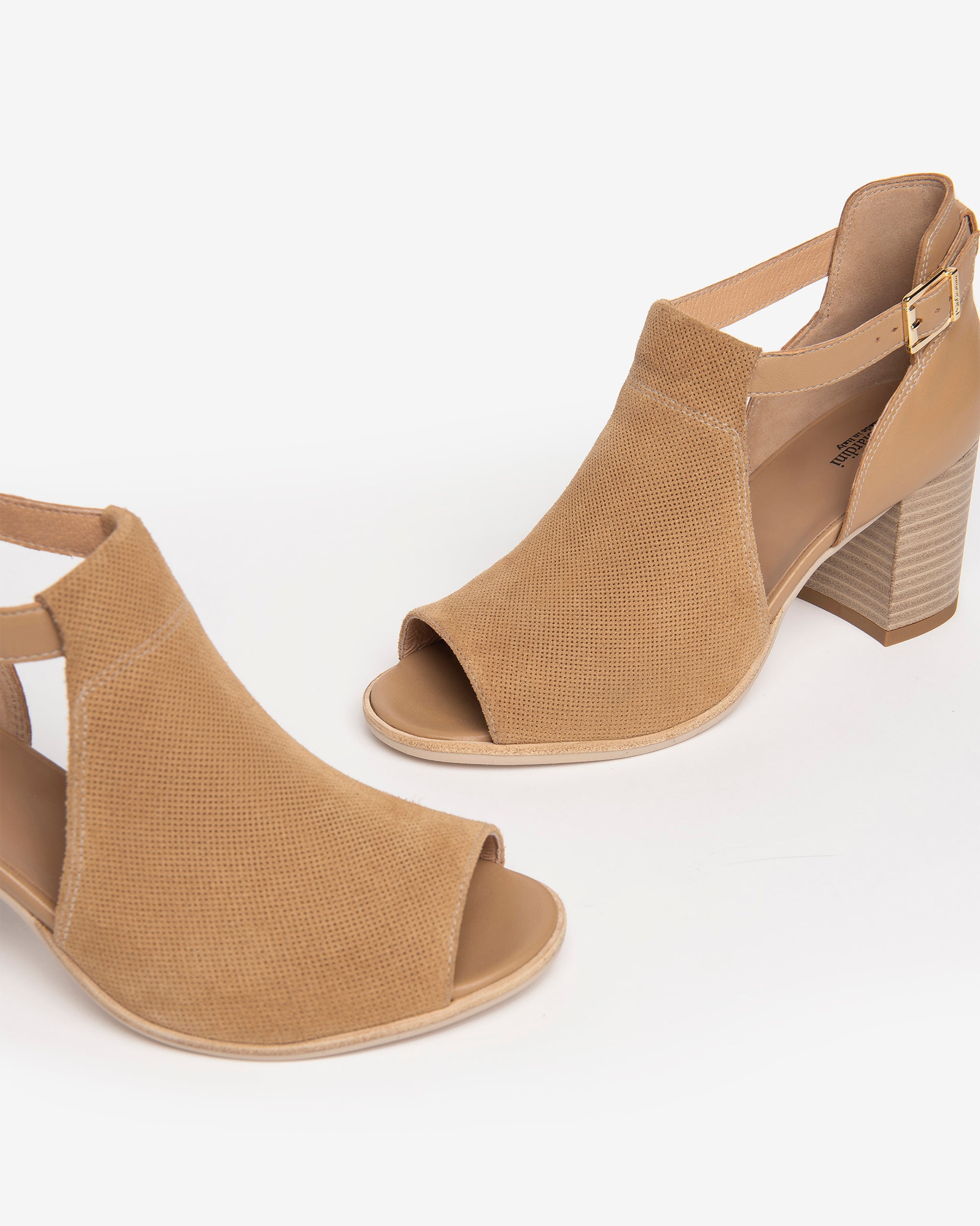  Damen-Ankle-Boots aus Leder und Wildleder