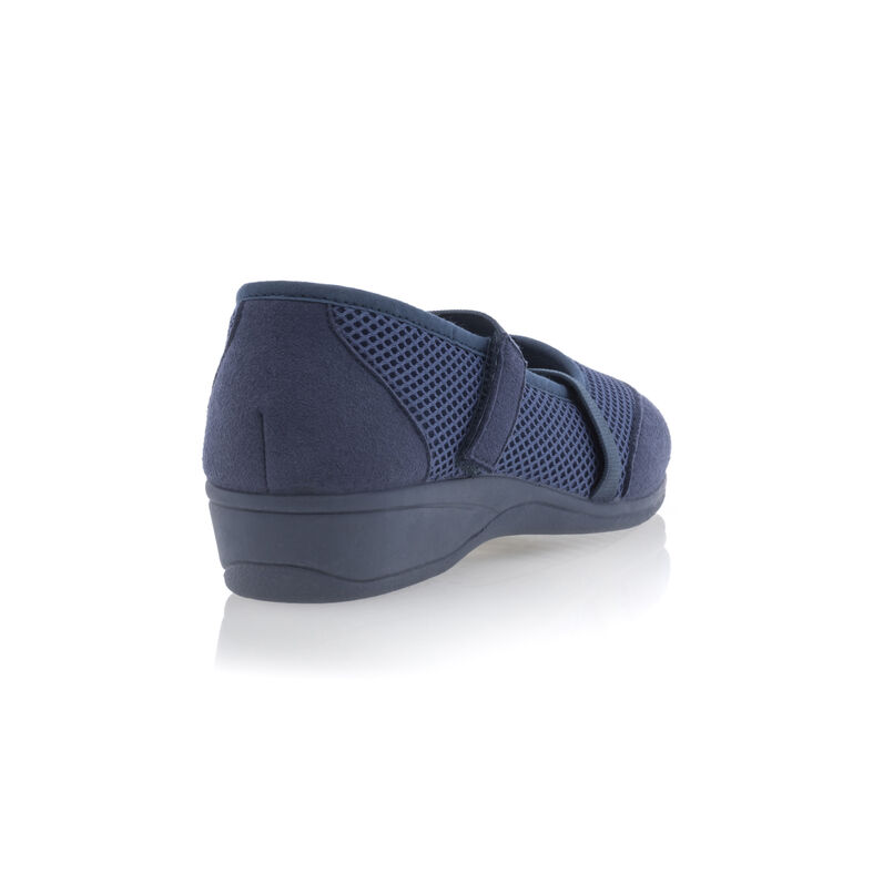 Zapatos cómodos para mujer, color azul.