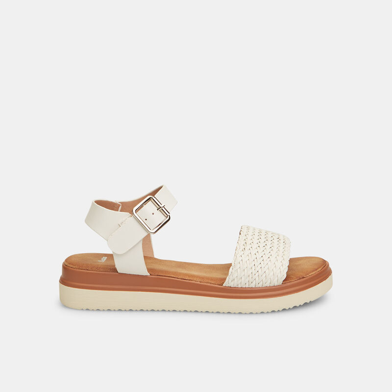 Damsandal med 3 cm platå