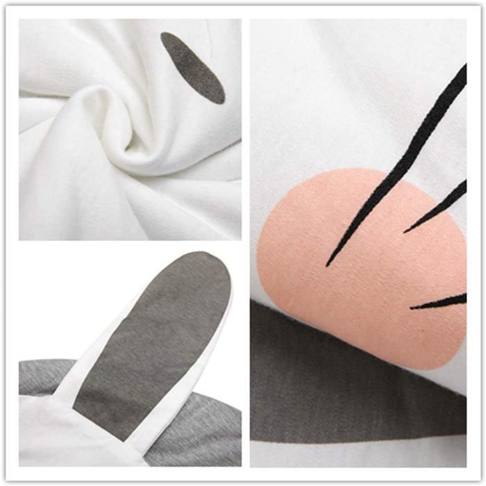 Tapis d'éveil en coton pour bébé grand doux et rembourré dimensions 90 x 90 cm pour aires de jeu sécurisées