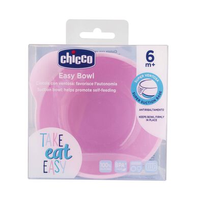 Chicco silikoninis dubenėlis mergaitėms 1 vienetas 1 vienetas