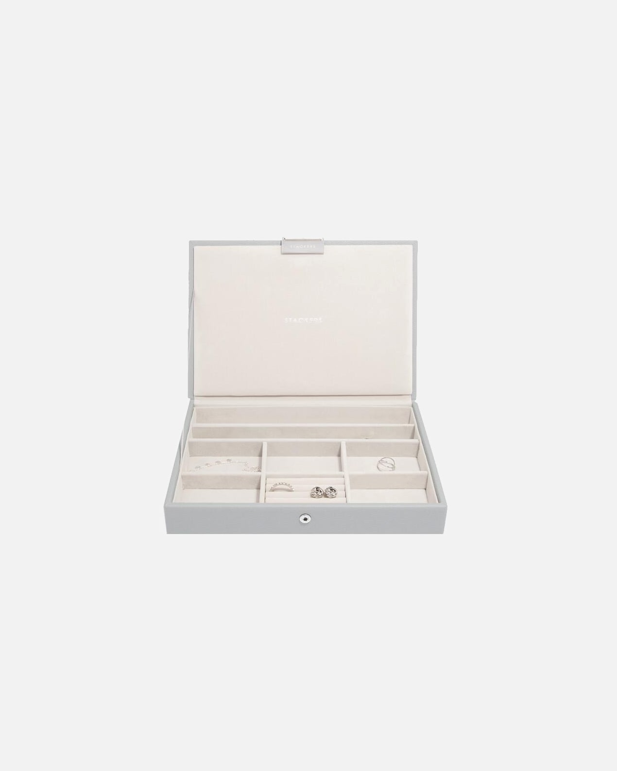 Stackers Accessorio Moda Coperchio Grigio Ciottolo - 1 Pezzo