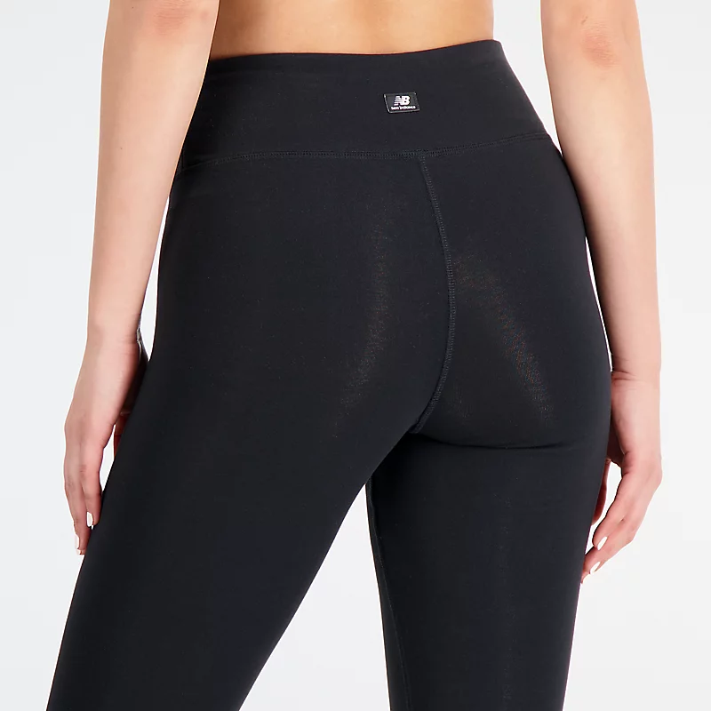 Rajstopy bawełniane z elastanem Femme Essentials - CZARNE
