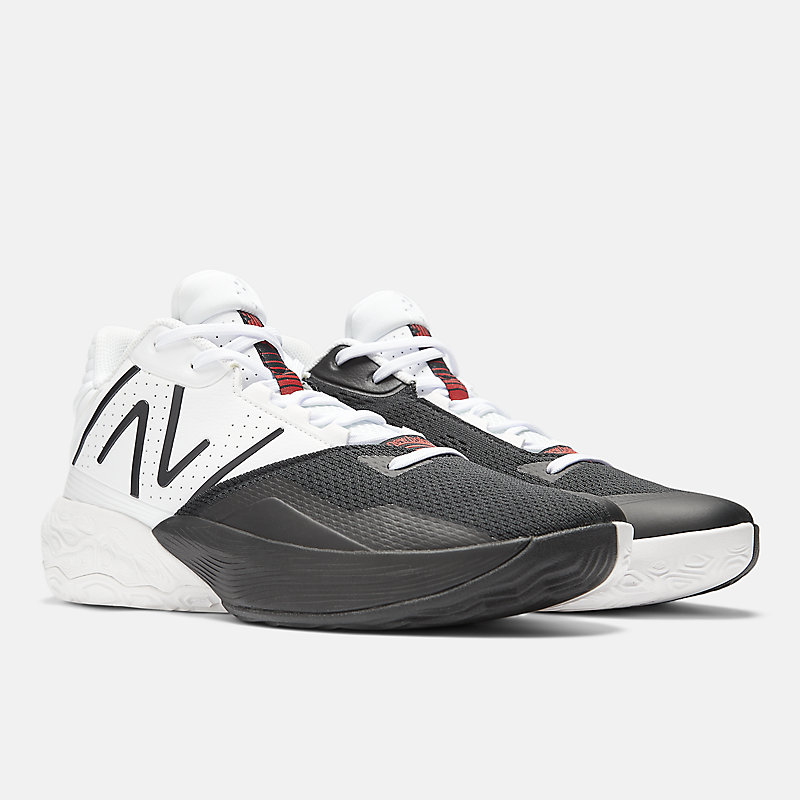 Unisex TWO WXY V4 - Czarny z optyką białą i prawdziwą czerwienią