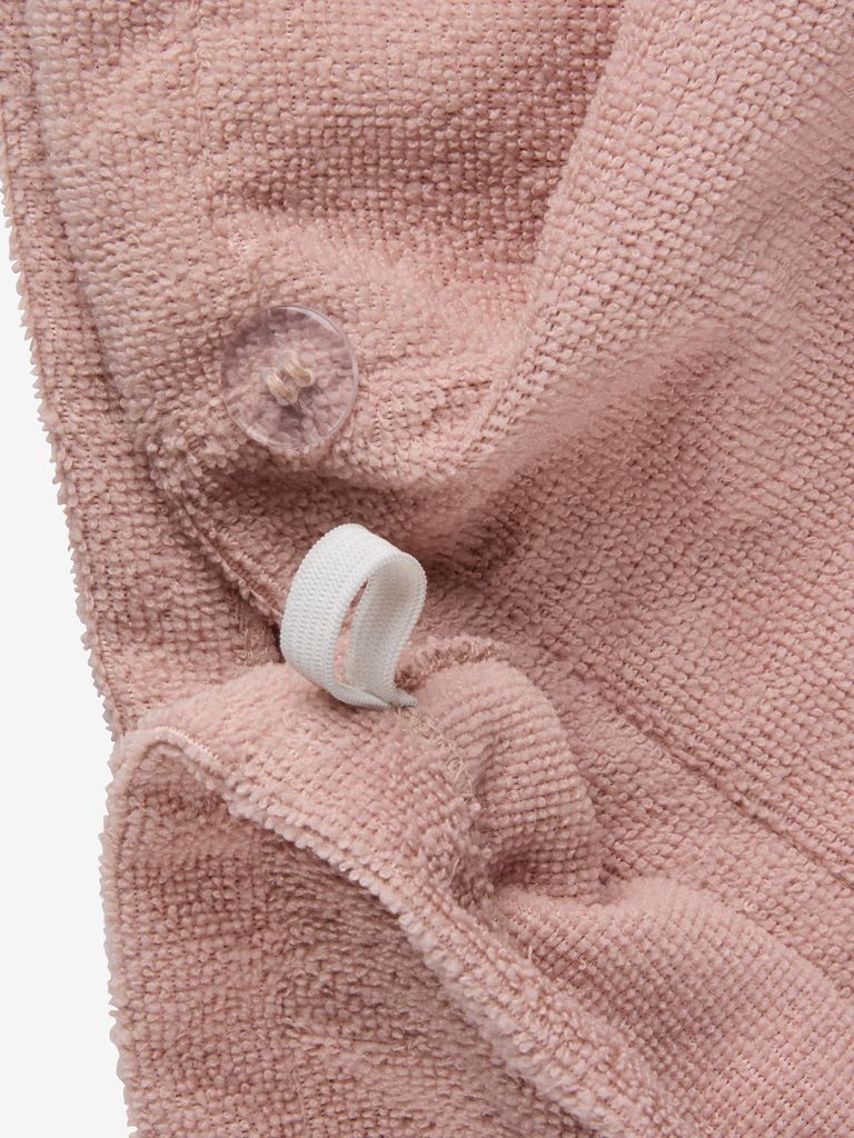 TUNADAL TUNADAL turban za kosu 2 kom. pijesak/ružičasta