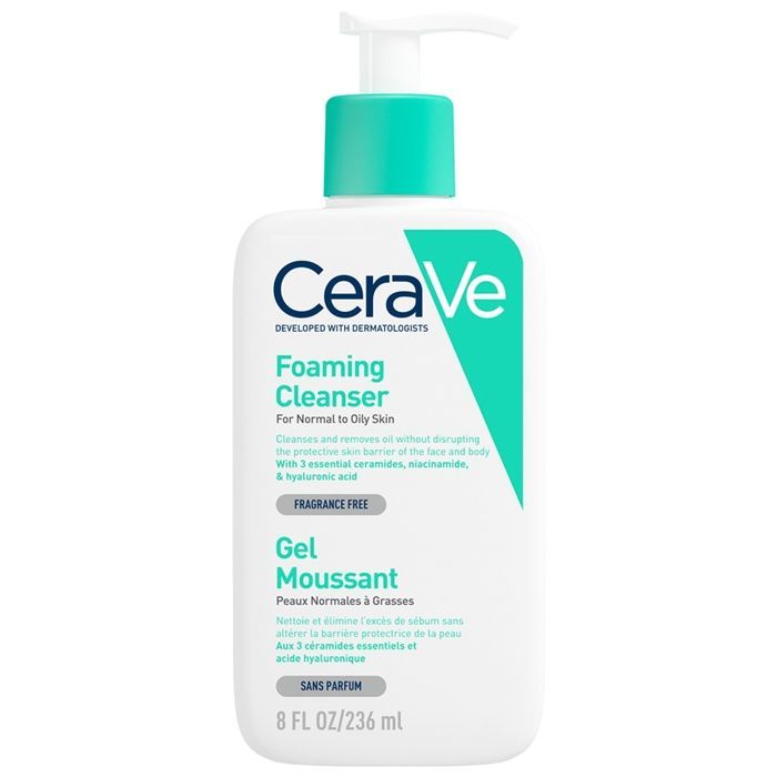CeraVe Foaming Facial Gel - 236ml - Cleanses - Purifies - Moisturizes