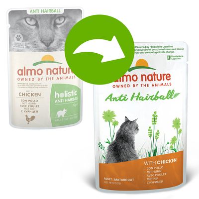 Almo Nature Holistic Anti-Haarballen-Beutel 70 g