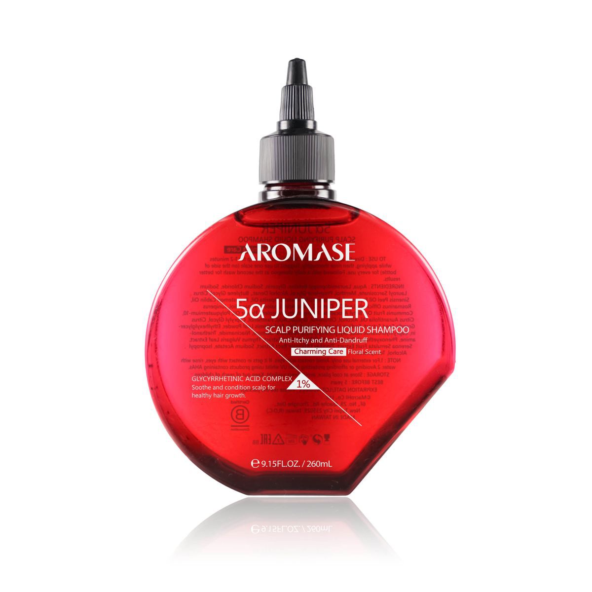 Șampon lichid purificator pentru scalp Aromase 5a Juniper (Îngrijire fermecătoare)