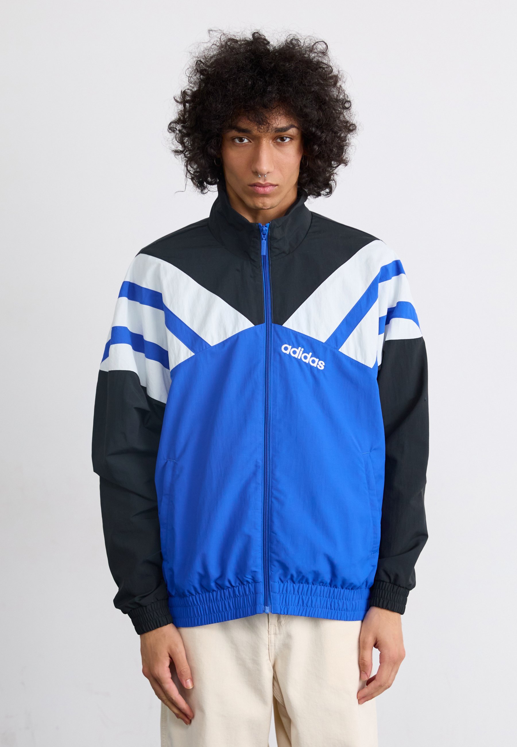 adidas Originals TRACK - Giacca estiva - blu/nero