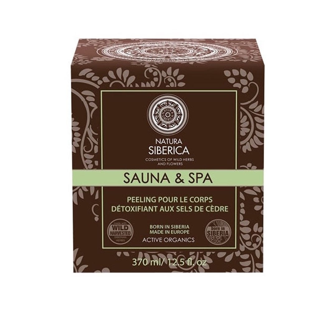 Natura Siberica Sauna & Spa Peeling pour le Corps aux Sels de Cèdre