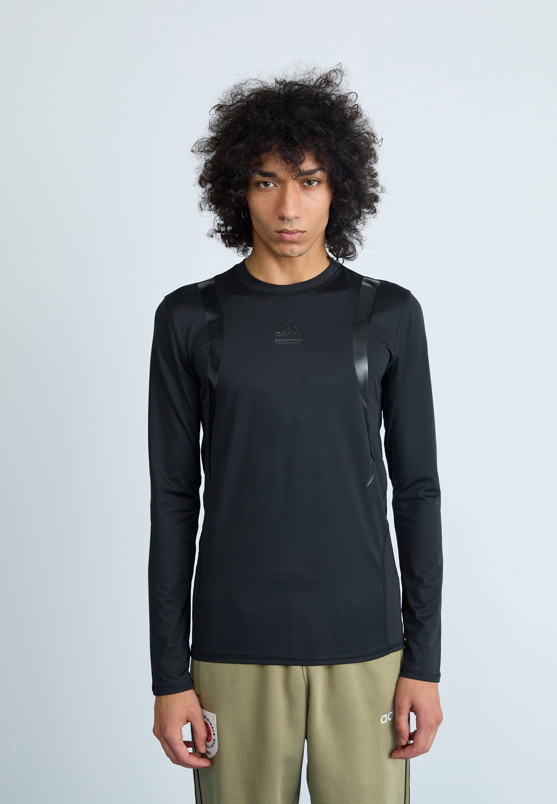 adidas Originals PÓLÓ - Hosszú ujjú felső - fekete