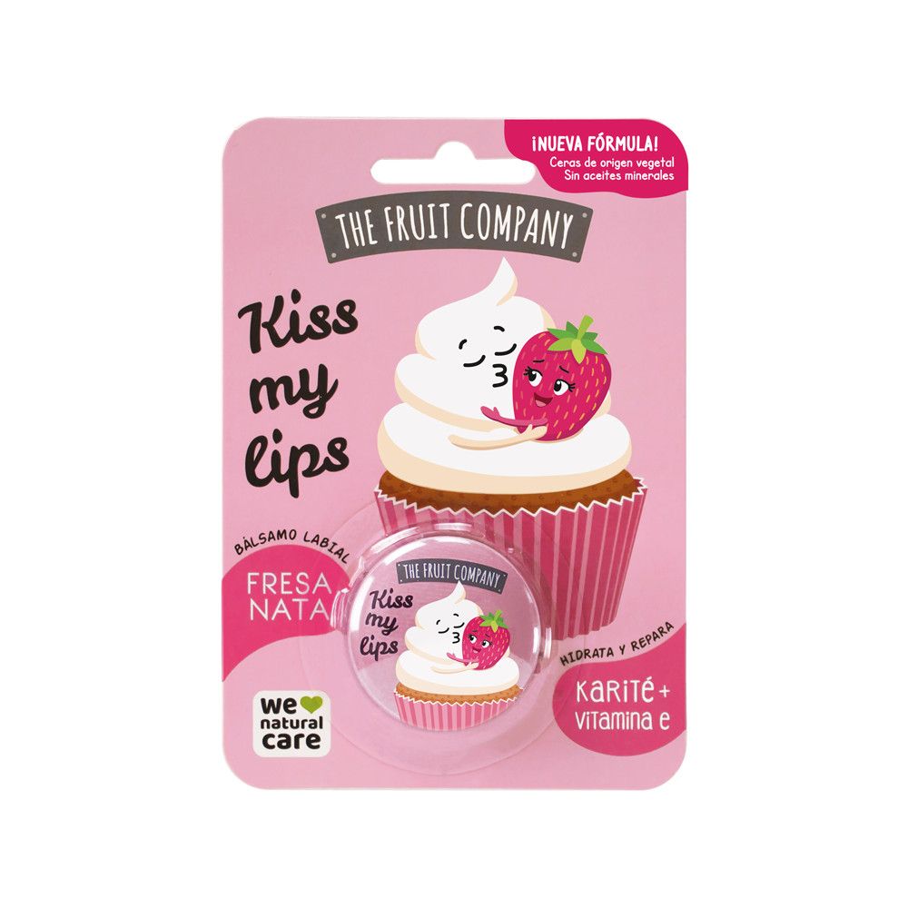 „Kiss My Lips“ braškių kreminis lūpų balzamas Lūpų balzamai, drėkikliai ir priežiūros priemonės