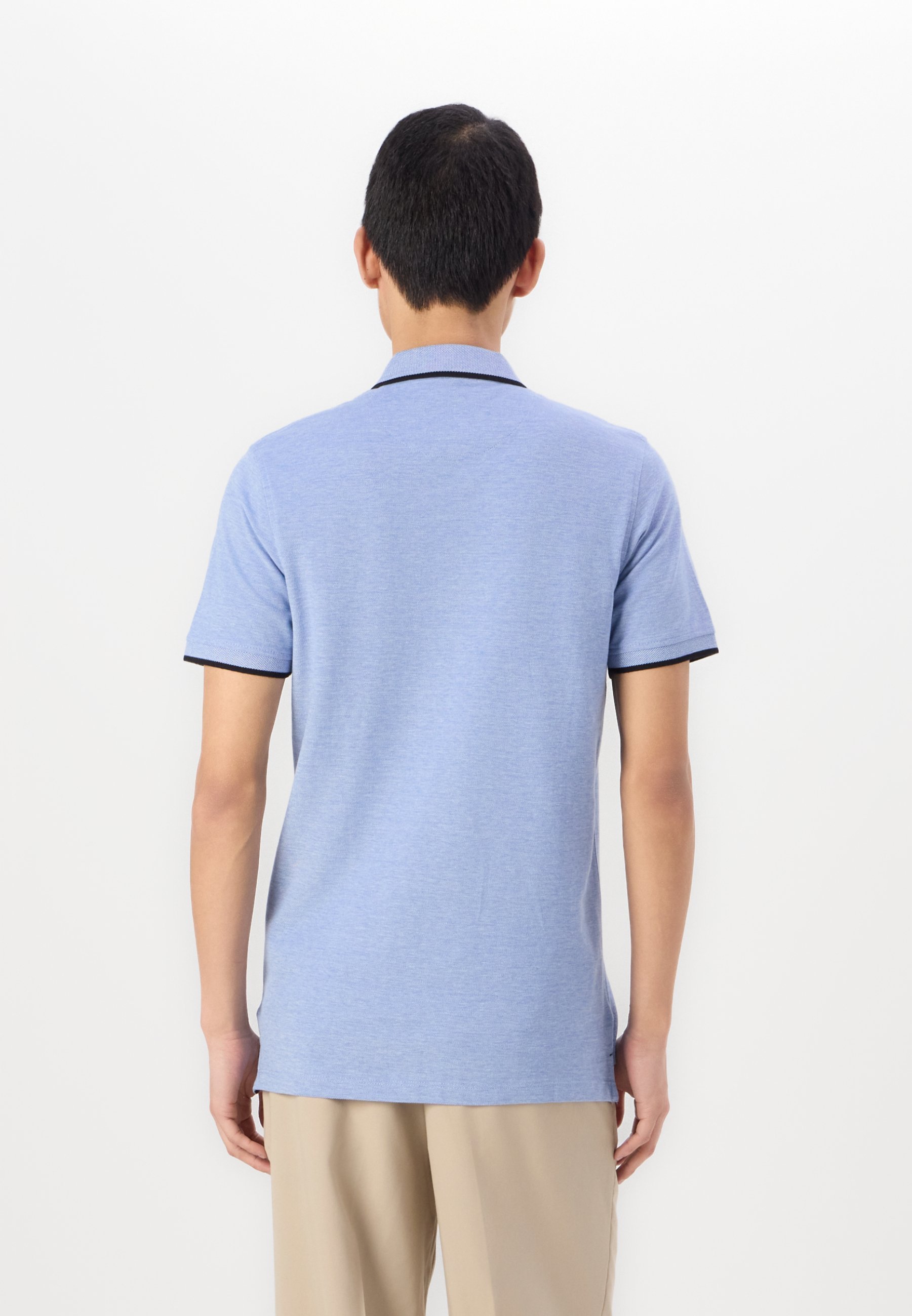 Jack & Jones JJEPAULOS 2er-Pack – Poloshirt – Königsblau/Weiß
