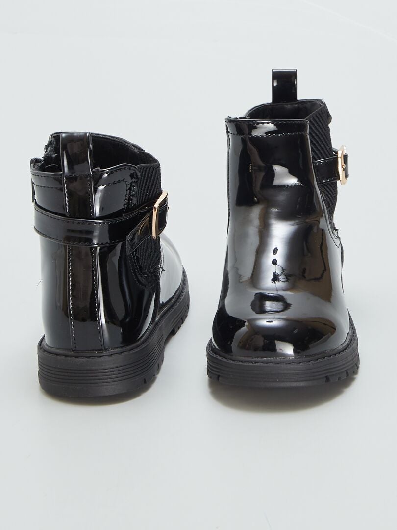 Botas Chelsea - PRETAS