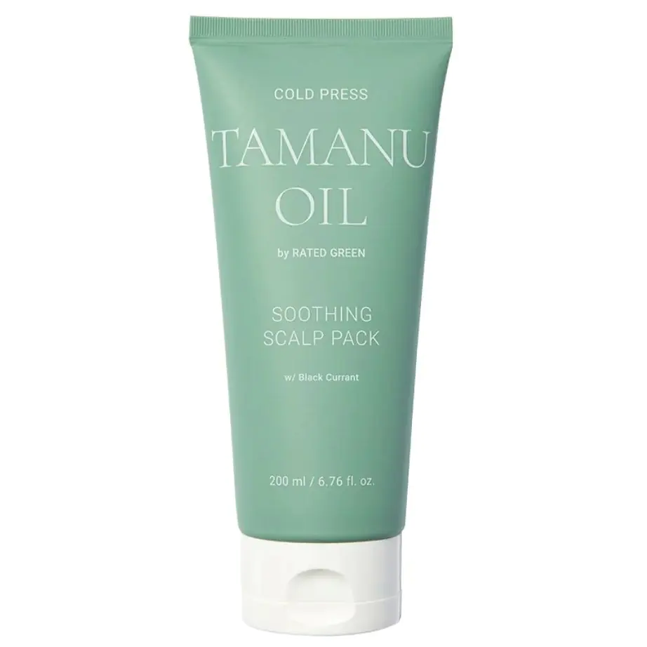 Rated Green Tamanu Kuracja łagodząca skórę głowy z olejem tamanu i czarną porzeczką 200 ml