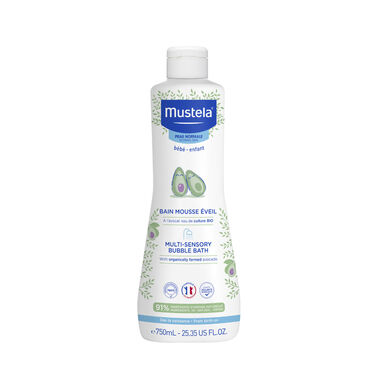 Mustela Multisensorisk Badeskum 750 ml 750 ml