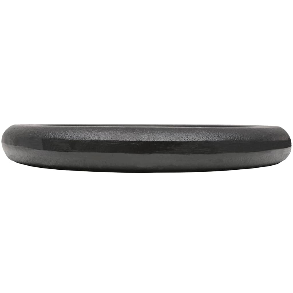  Vidaxl Gewichtsscheiben aus Gusseisen - 2 Stück 2 x 10 kg