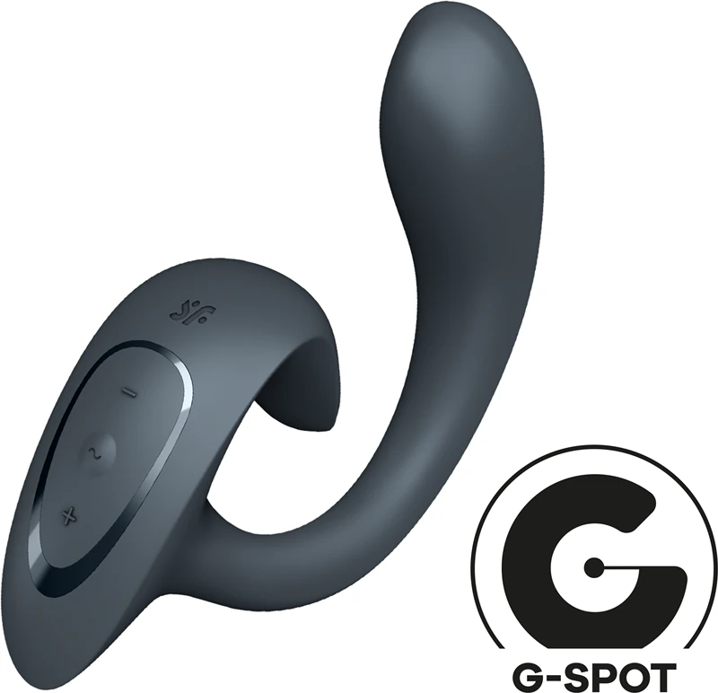Vibrátor Satisfyer G for Goddess 1 se stimulátorem klitorisu