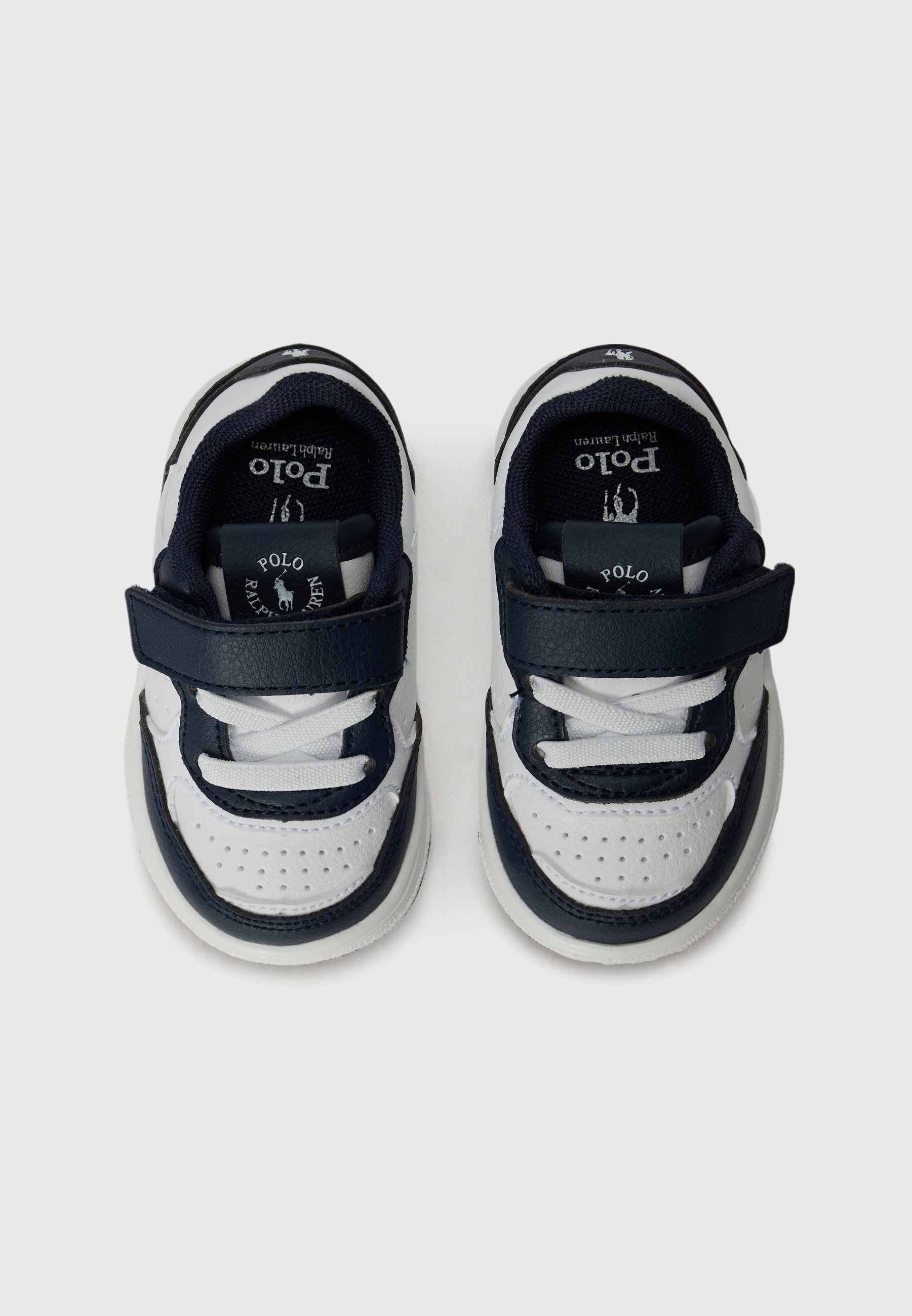 Polo Ralph Lauren MASTERS COURT II UNISEX - Sneakers - wit/marineblauw