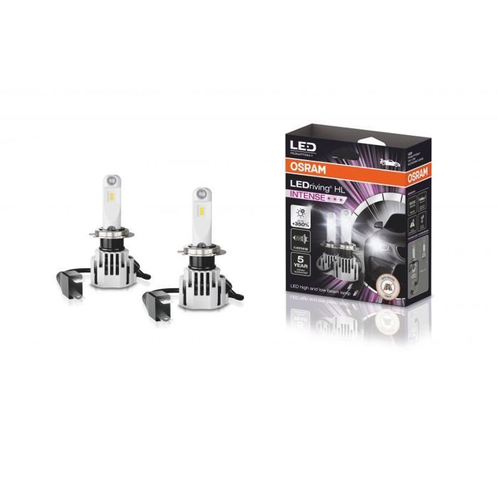 2 bombillas LEDriving HL para coche - Osram - LED - Intensa H7/H18