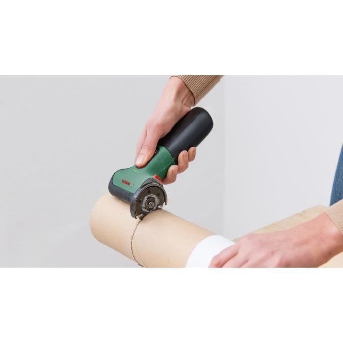 Amoladora inalámbrica de una mano BOSCH EasyCut Grind de 7 V - 14 mm - Batería incluida