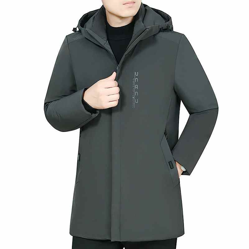Parka Invernale Uomo 2022, Nuovo Modello Casual, Giacca Spessa in Cotone con Cappuccio, Antivento e Calda, Taglie Forti 5XL