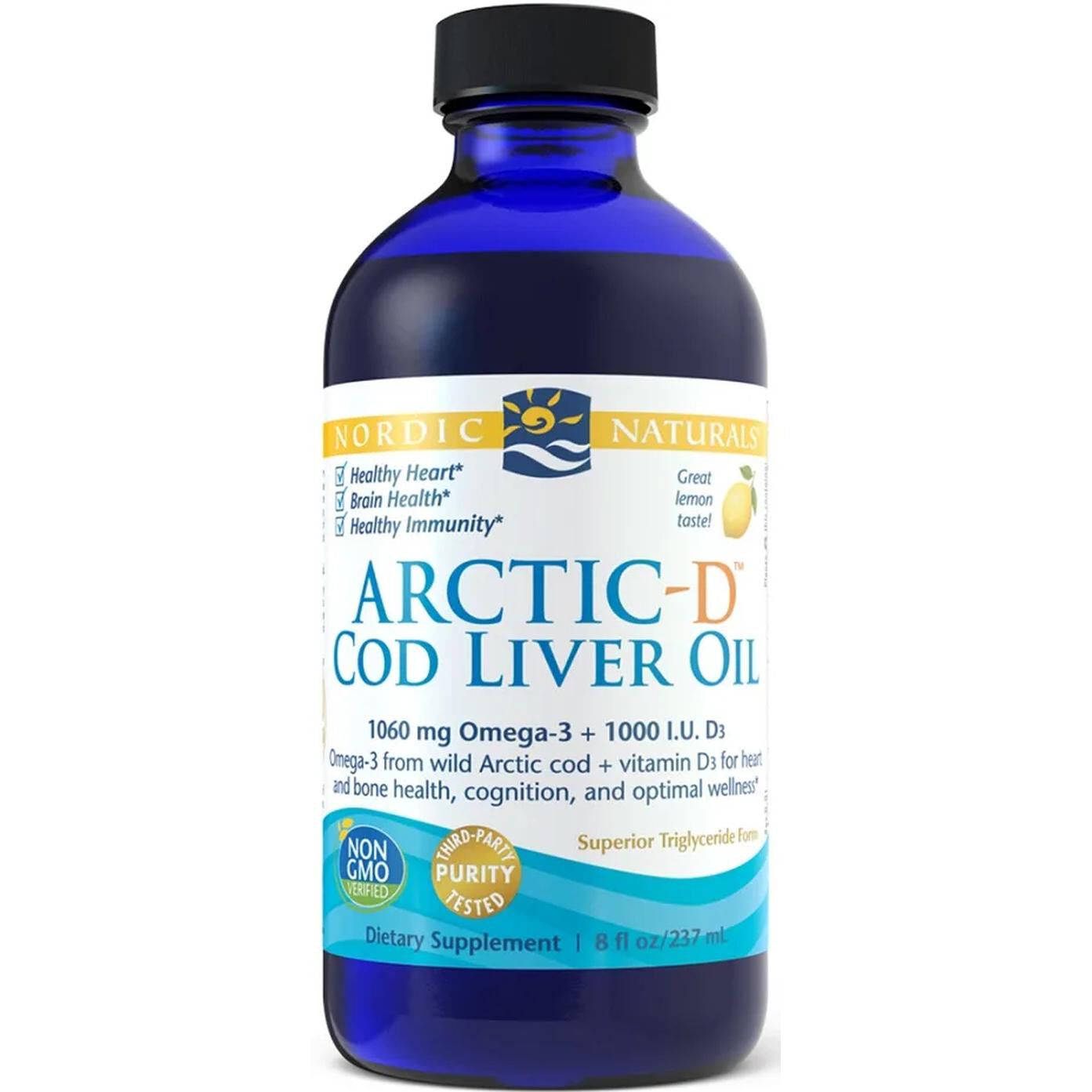 Nordic Naturals Arctic-D Cod Liver Oil