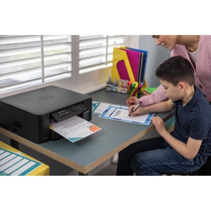 Impresora multifunción - BROTHER - DCP-T580DW - 3 en 1 - Wi-Fi y Wi-Fi Direct - Inyección de tinta - Tanque A4